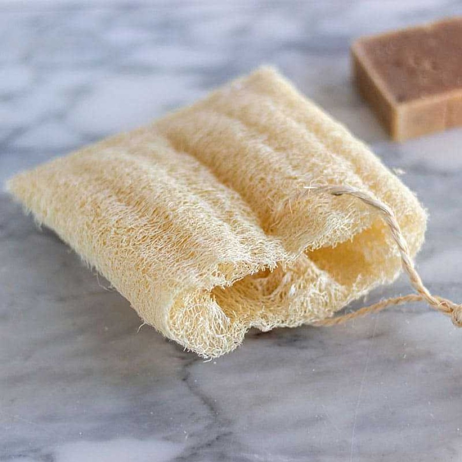 Cuidado Personal Iberluffa Jaboneras | Esponja Estuche De Luffa Para Jabones