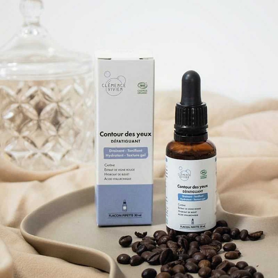 Cuidado Personal Clémence & Vivien Cosm Tica Facial | Gel Contorno De Ojos Con Cafe Na Tonificante | 30Ml