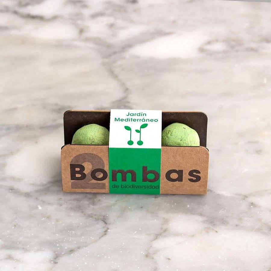 Hogar Resetea Plantas Y Semillas | Pack 2 Bombas De Semillas Biodiversidad